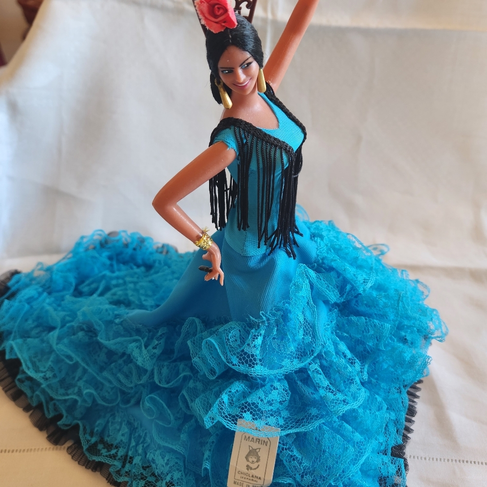 Marin chiclana Spanish dancer doll